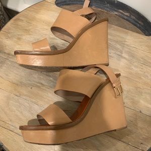 Tory Burch wedges. Sz 7 1/2